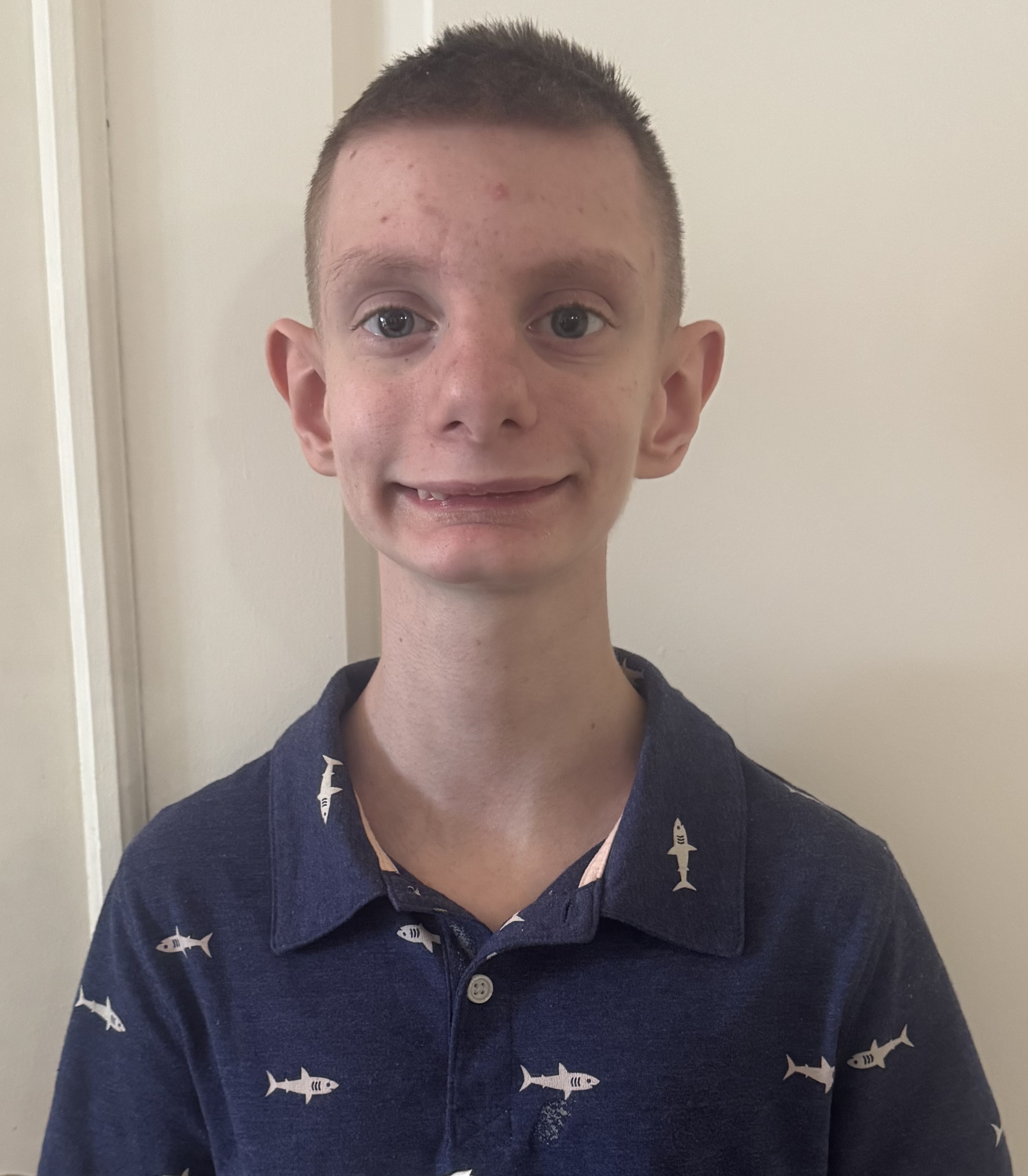 Connor smiling